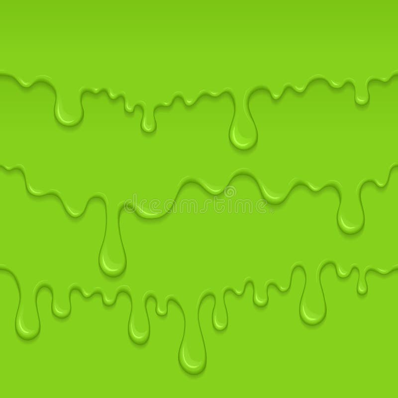 Background of dribble green slime.