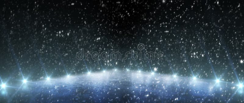 Background. Empty ice stadium with lights. Copy space. Panorama royalty free stock image Background. Empty ice stadium with lights. Copy space. Panorama royalty free stock image