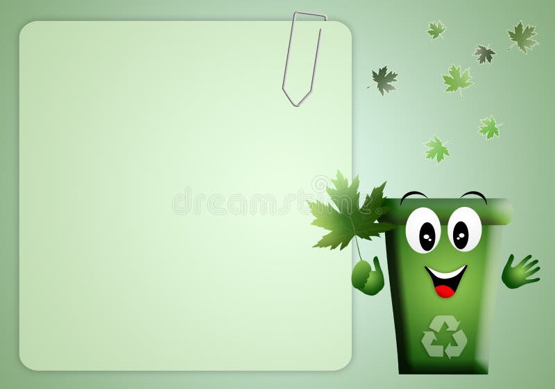 Background for the Environment Stock Illustration - Illustration of  recyclable, friendly: 35406141