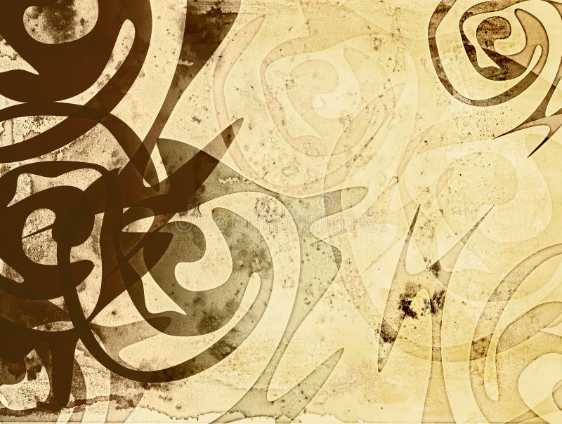 Background with ethnic patterns