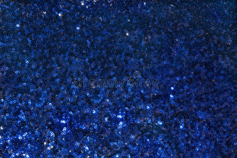 Background Fabric of Blue Sequins Stock Photo Image of celebrate