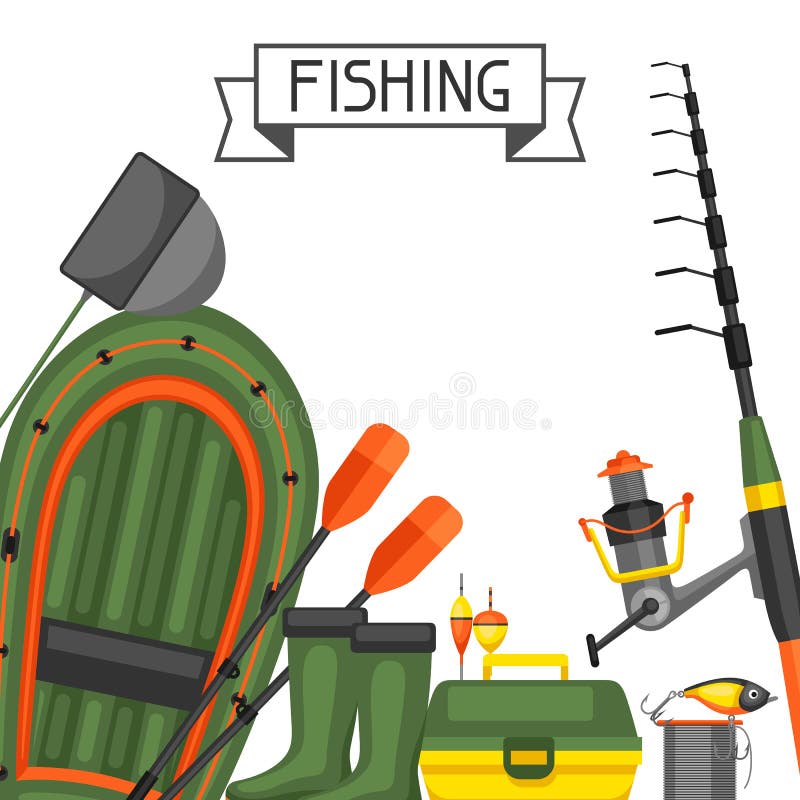 277 Fishing Supplies Stock Illustrations, Vectors & Clipart - Dreamstime