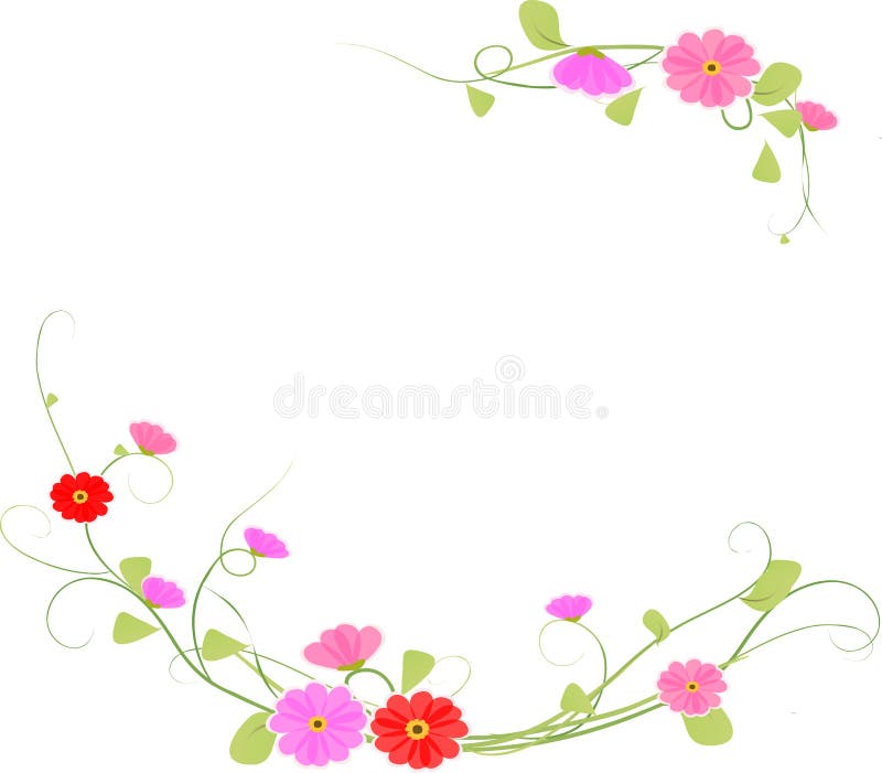 Background flower, vector