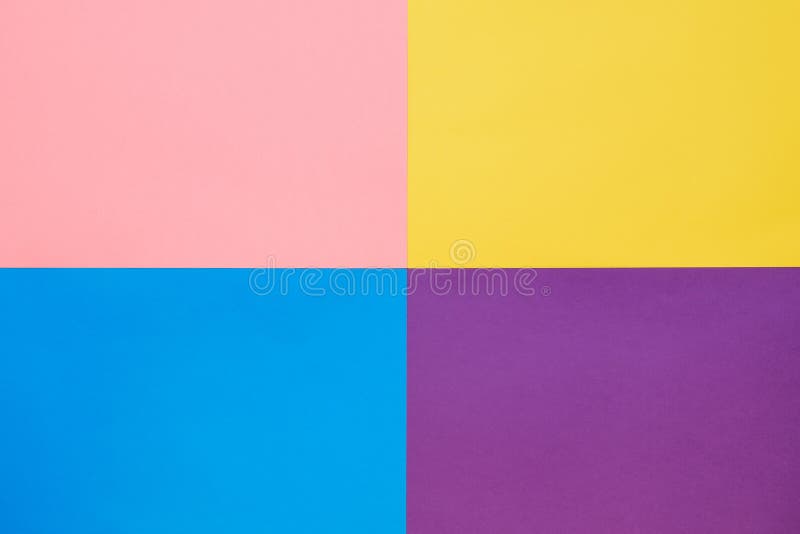 Background of Four Colors of Bright Paper. Flat Style Stock Image - Image  of paper, style: 147122443