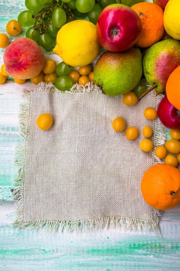 Background fruit market wooden autumn food nature fall