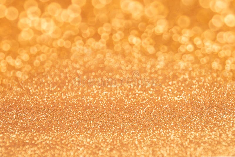 Background Golden Glitter, Glow Light Bokeh Shiny Stock Image Image