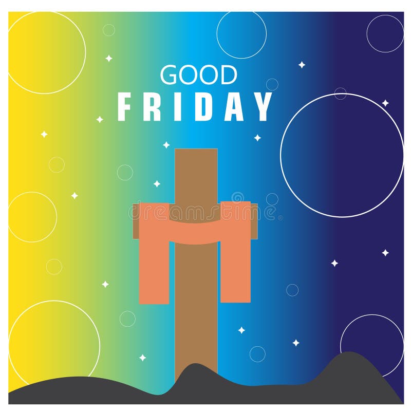 Cross Good Friday Logo Stock Illustrations 175 Cross Good Friday Logo