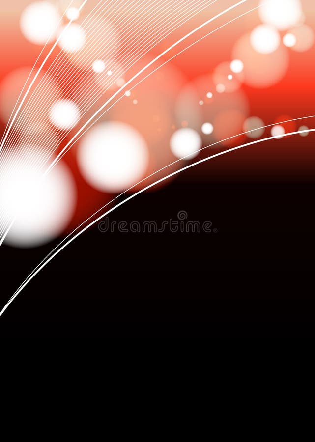 Background of holiday red and black lights