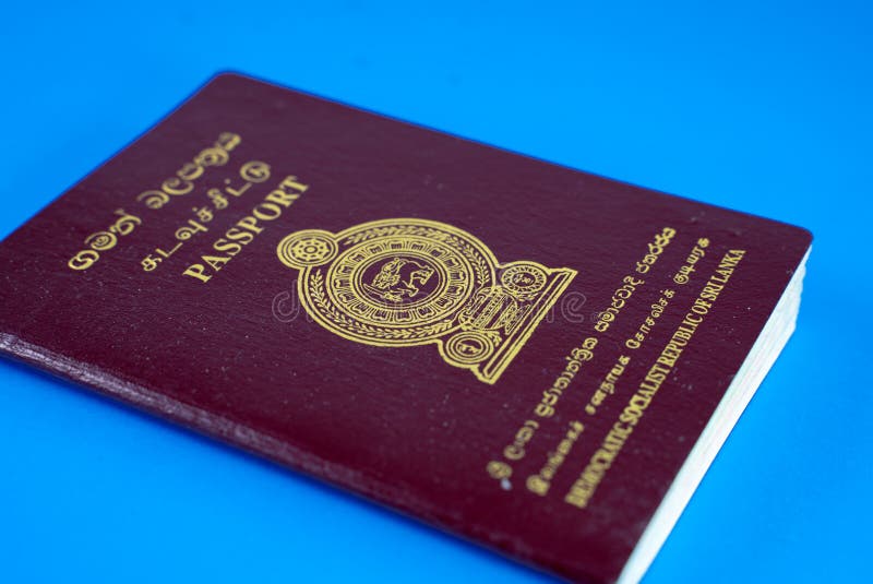 Sri Lankan Passport stock image. Image of passport, government 13108119