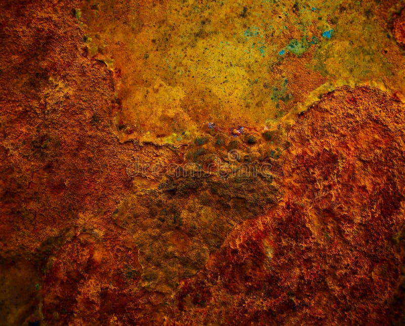 Background of iron rusty