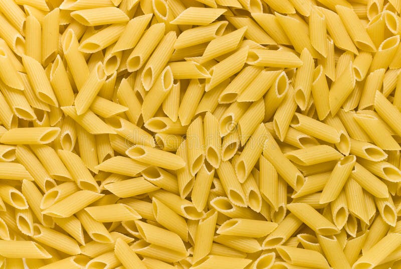 Background from italian raw pasta