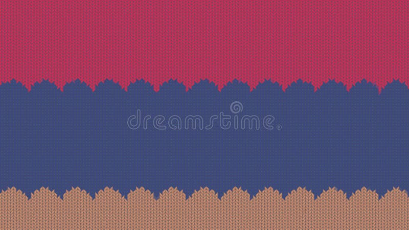 Background with a knitted texture, imitation of wool. Multicolored diverse lines. Abstract multicolored varied background pattern for design.
