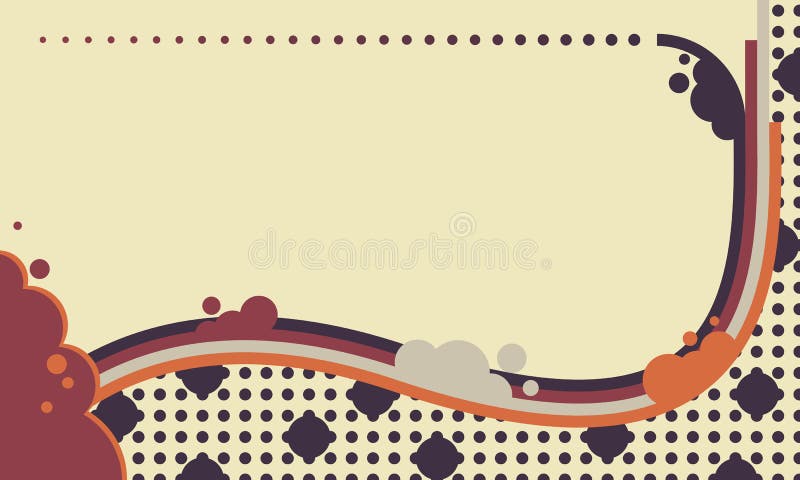 Background lines, circles stock vector. Illustration of ...