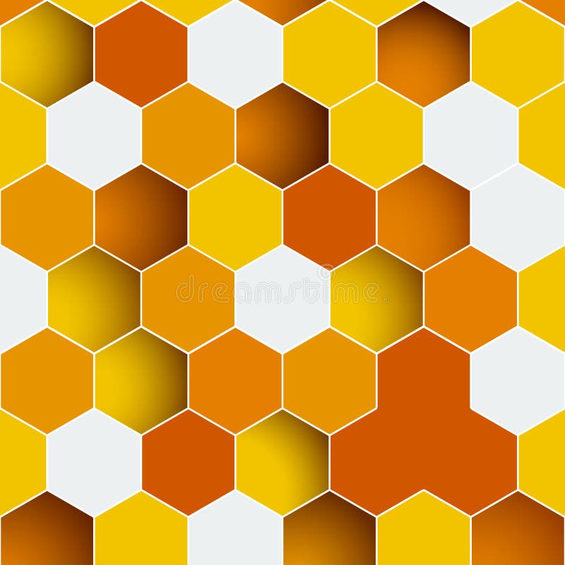 Background made of colorful hexagons vector illustration