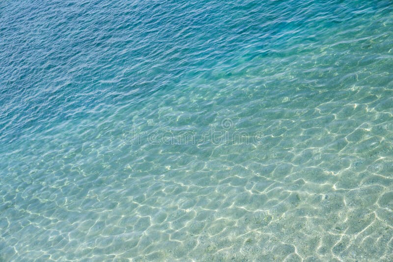 Background of Marine Water Surface, Sun S Rays Shimmer on Water Surface