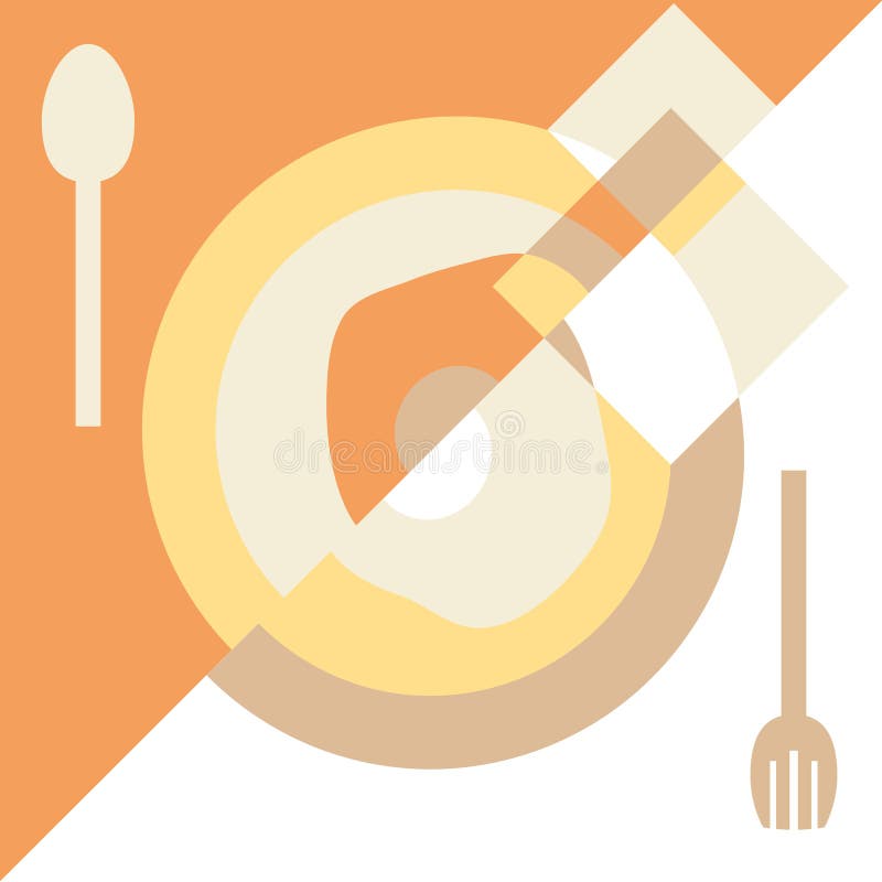 Background for menu. royalty free illustration