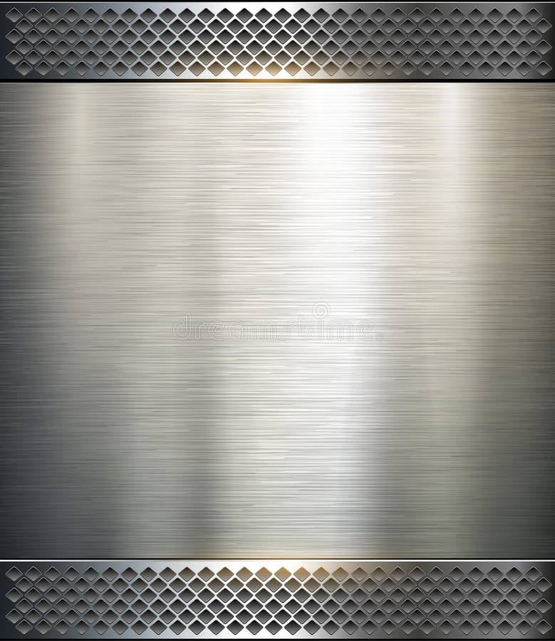 Background metallic vector illustration