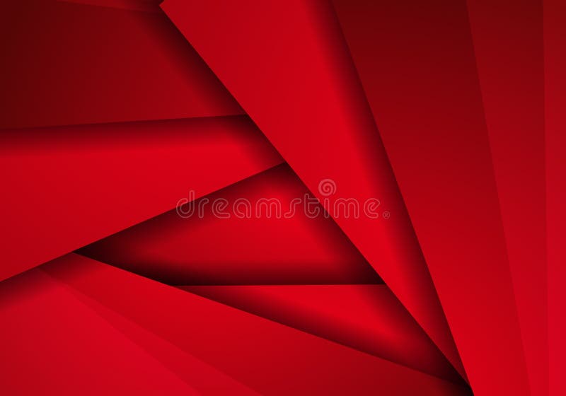 Background metallic modern with red metal banner. Stylish abstract red background, Red background vector message board for text stock illustration