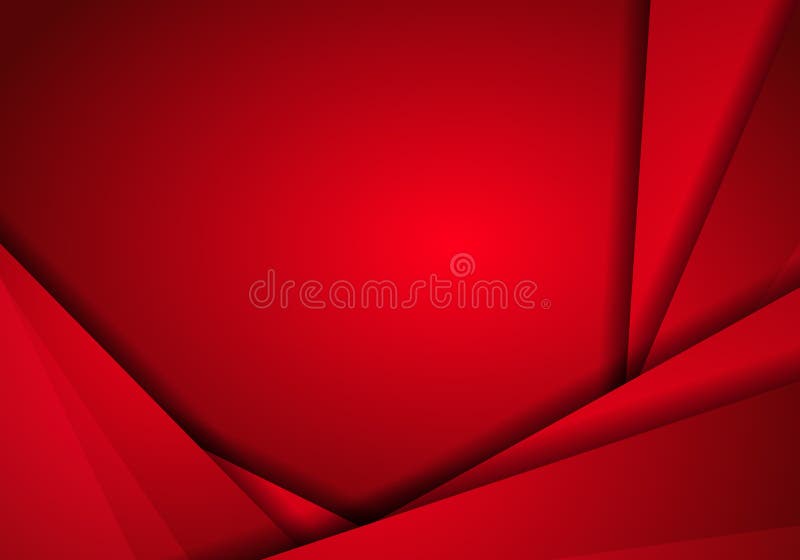 Background metallic modern with red metal banner. Stylish abstract red background, Red background vector message board for text stock illustration