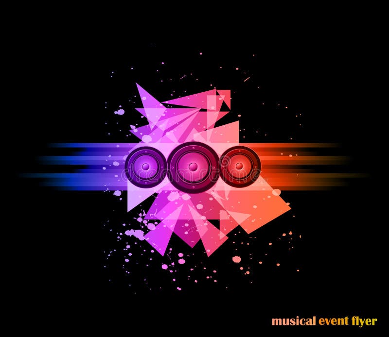 Background for Musical Event Flyer