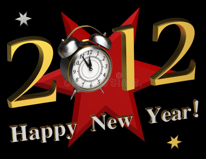 Background for new 2012 year