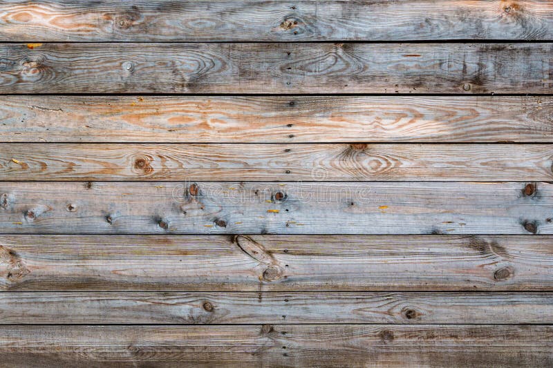 Background of old weathered and cracked boards natural color stock photo