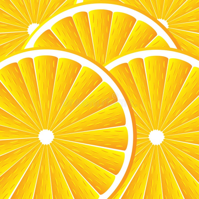 Background with oranges