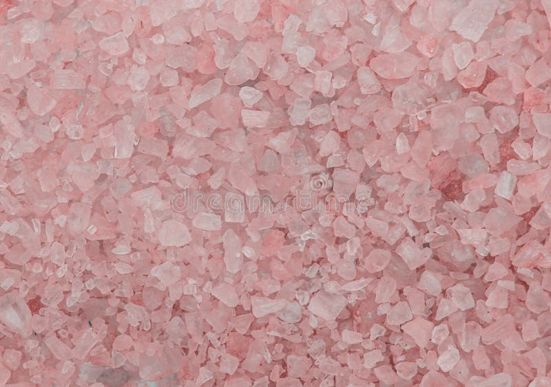 Background Pink sea salt stock image. Image of green 112297221
