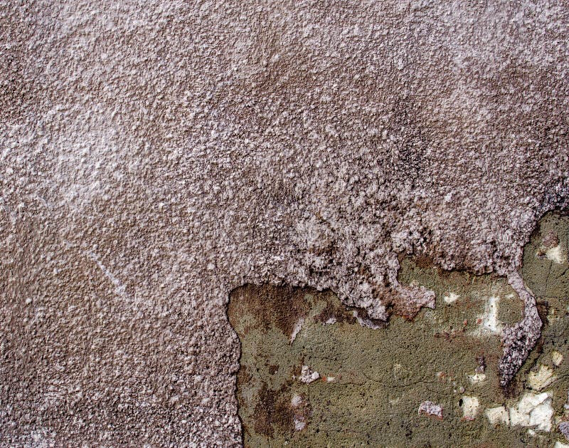 Background Pinkishbrown Wall with a Broken Plaster Stock Photo Image