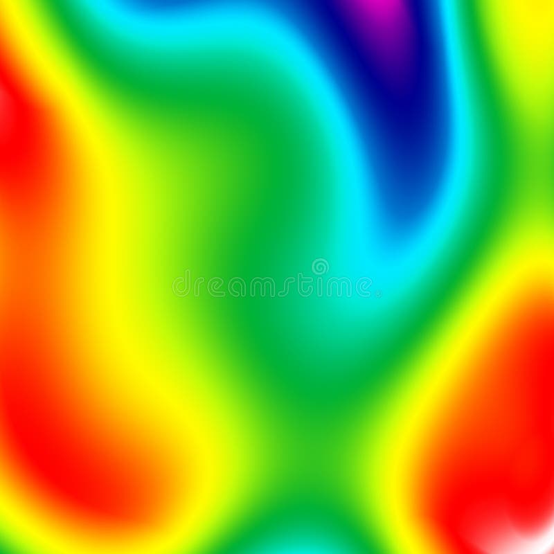 Background With Red, Blue, Yellow And Green Stains Royalty Free Stock