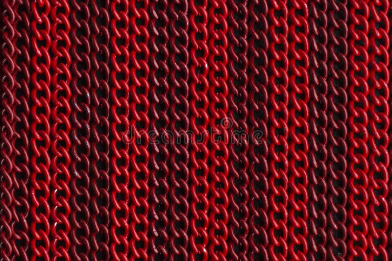 Background of red chains stock photo. Image of pattern 206750610
