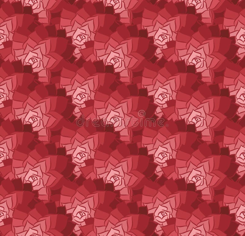 Background with Red Flowers Stock Vector Illustration of vector, pink