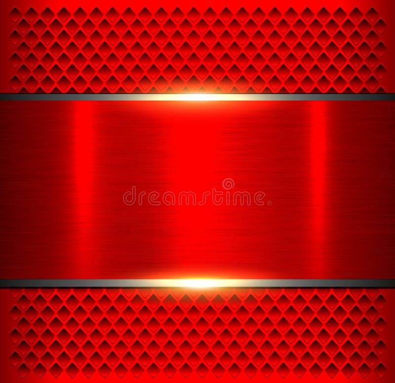 Nền kim loại đỏ stock vector với lỗ chính giữa sẽ khiến bạn cảm thấy thư giãn và thoải mái. Bức tranh này điểm danh bởi gam màu đỏ sắc nét và hình dạng vector của kim loại cùng với lỗ chính giữa độc đáo, sẽ mang đến cho bạn một không gian yên tĩnh và đầy tinh thần sáng tạo.