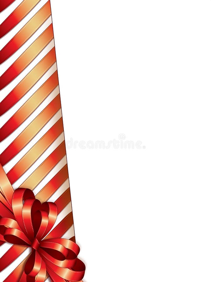 Background with Ribbon Border Stock Vector Illustration of template
