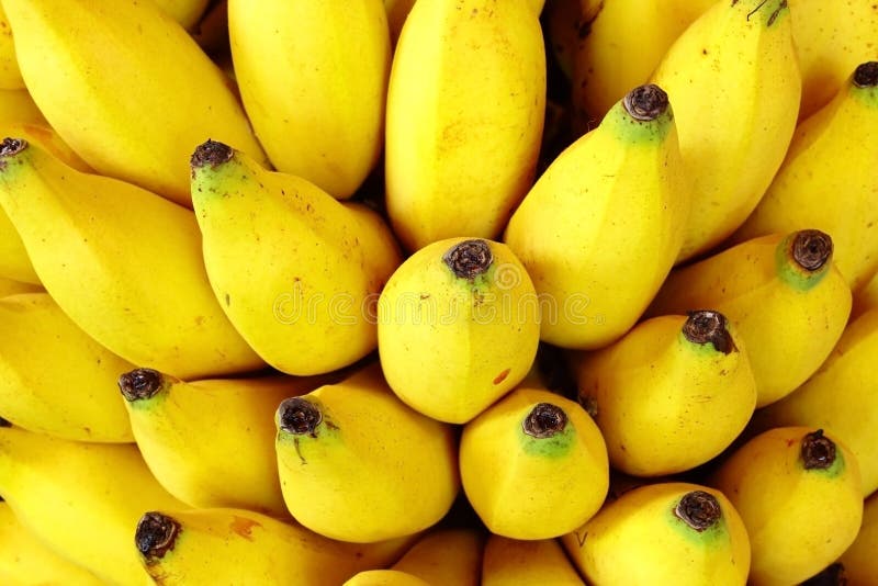 Background of ripe banana