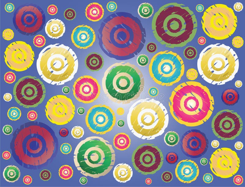 Background with rounds