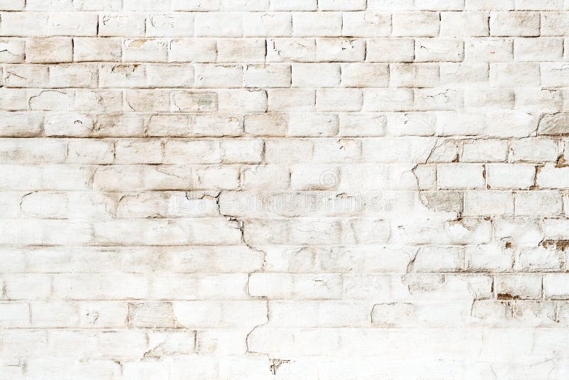 Background of Rustic White Brick Wall Stock Image Image of masonry