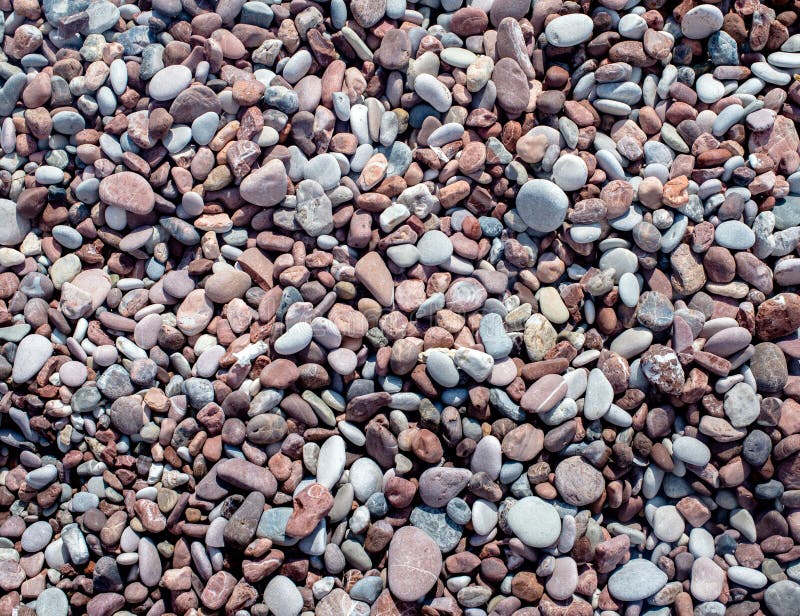 Pink Pebbles For Background And Texture Decoration Of Design Art Work