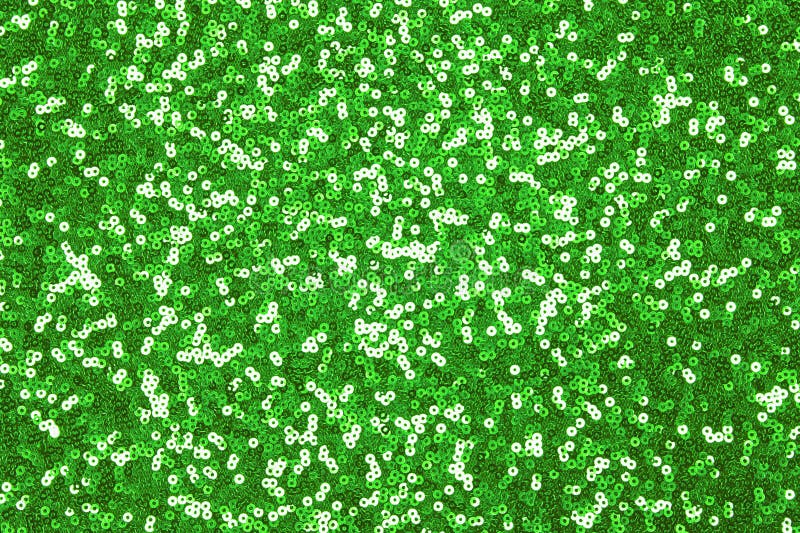 Sparkling Green Sequin Textile ...