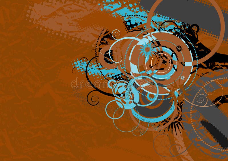 Background with shapes,vector stock illustration