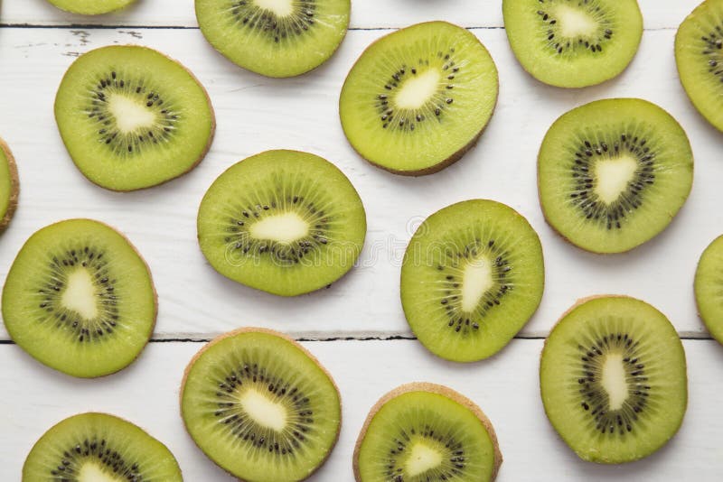 Background of Sliced Kiwi Fruit Stock Photo Image of fruit, inside