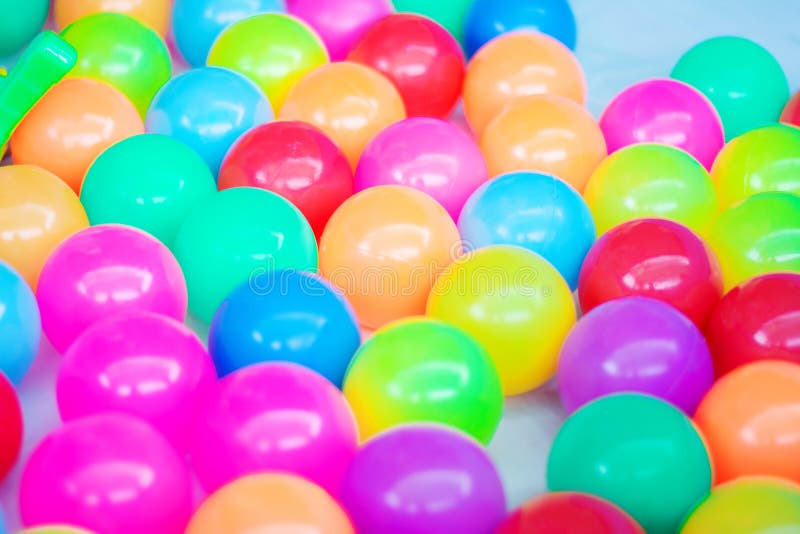 Small Plastic Balls in Pool Stock Photo Image of abstract, childhood