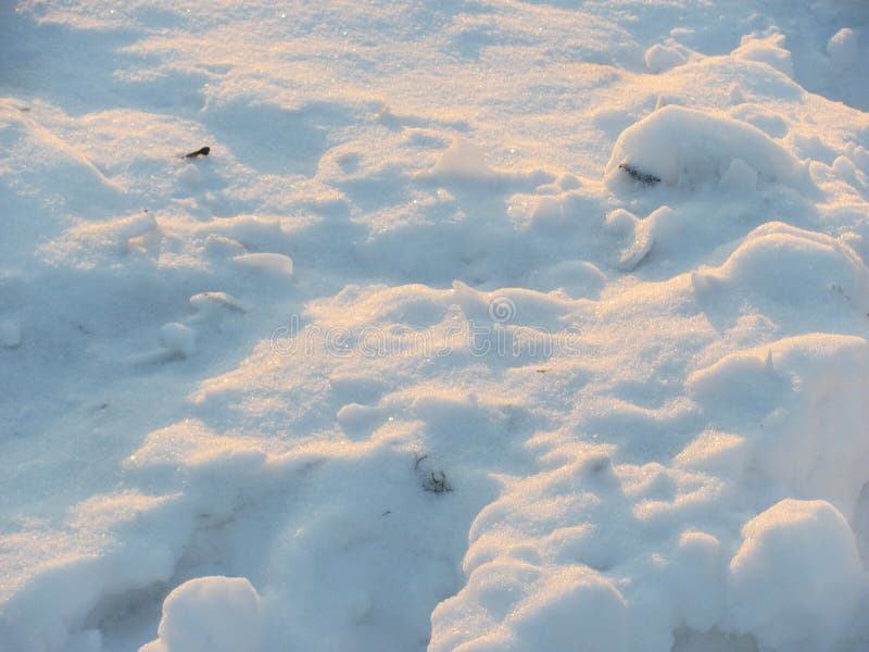 Background Snow with Footprints Stock Photo Image of detail, imprint