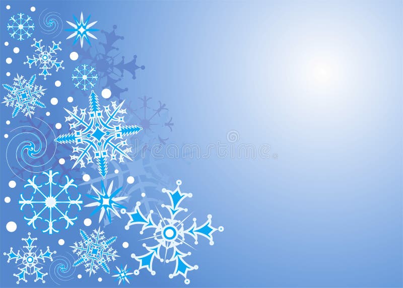 Background Snowflake, vector vector illustration