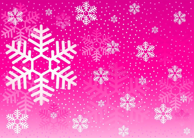 Background with snowflakes