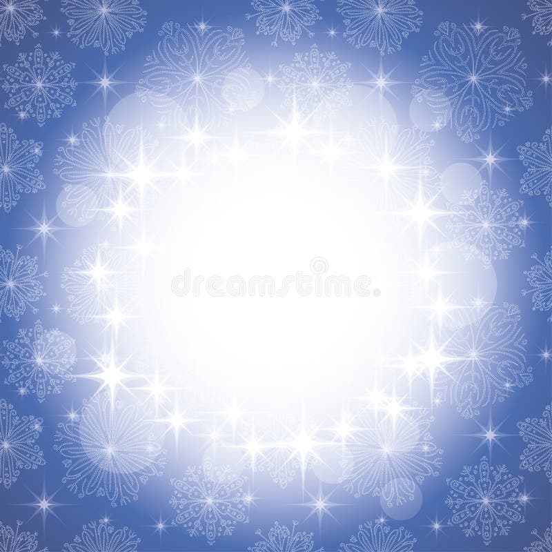 Background with snowflakes