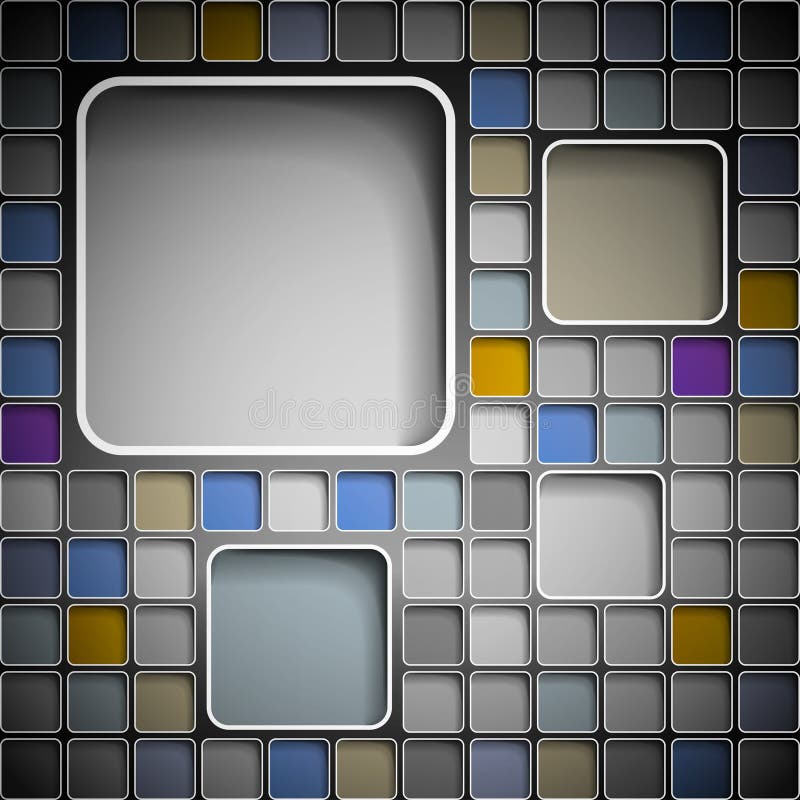 Background with squares