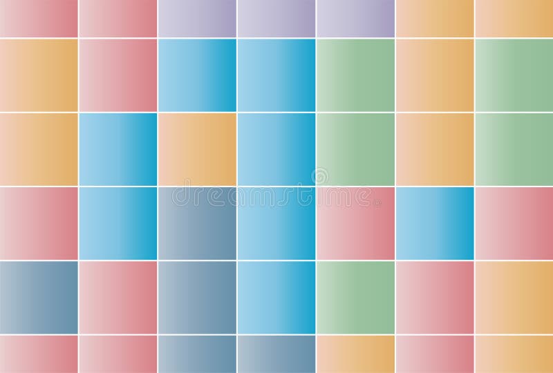 Background of squares in pastel colors stock illustration Background of squares in pastel colors stock illustration