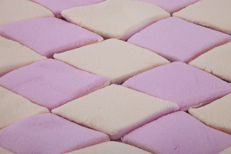 Background of sugar coated marshmallow candy royalty free stock image