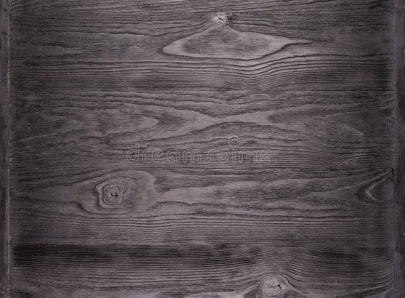 Background texture of black wood stock photo
